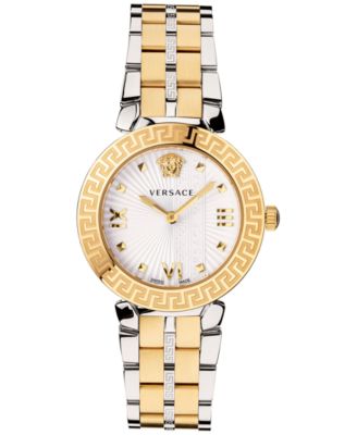 Versace - Women's Swiss Greca Icon Two Tone Stainless Steel Bracelet Watch 36mm