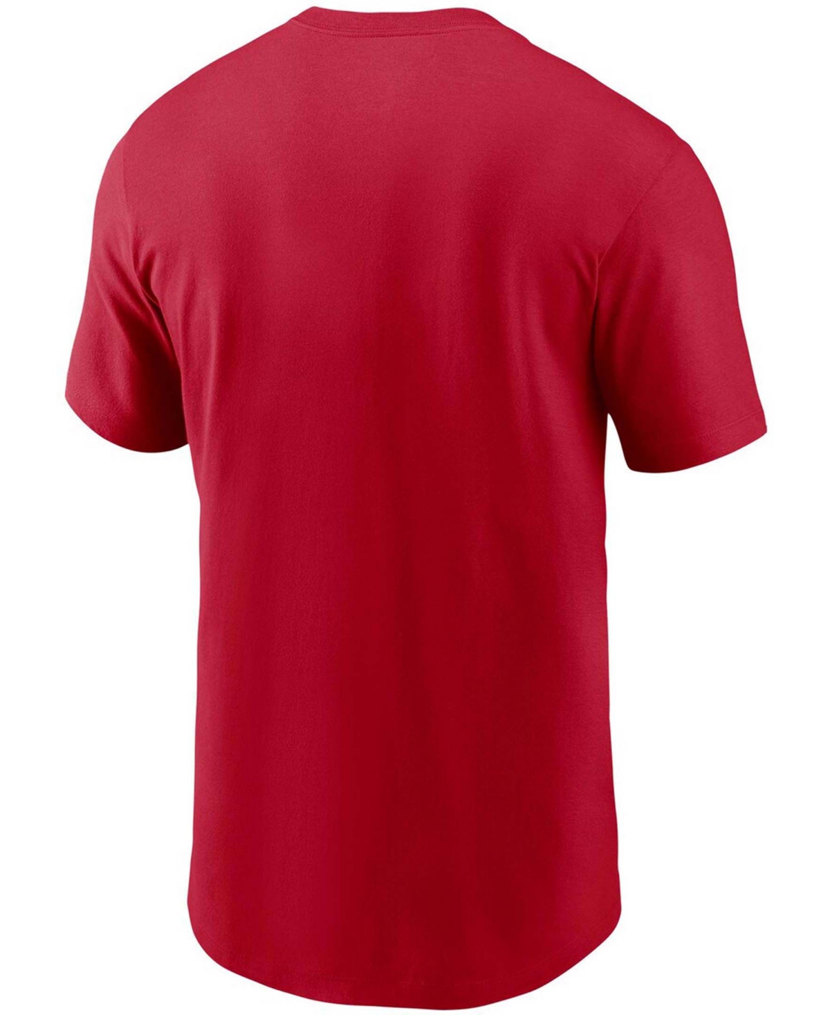 Men'sNew England Patriots Team Wordmark T-shirt - Red