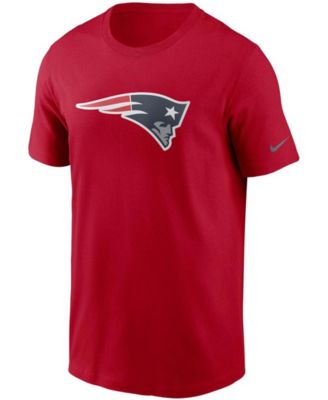 Men's Big and Tall Red New England Patriots Primary Logo T-shirt