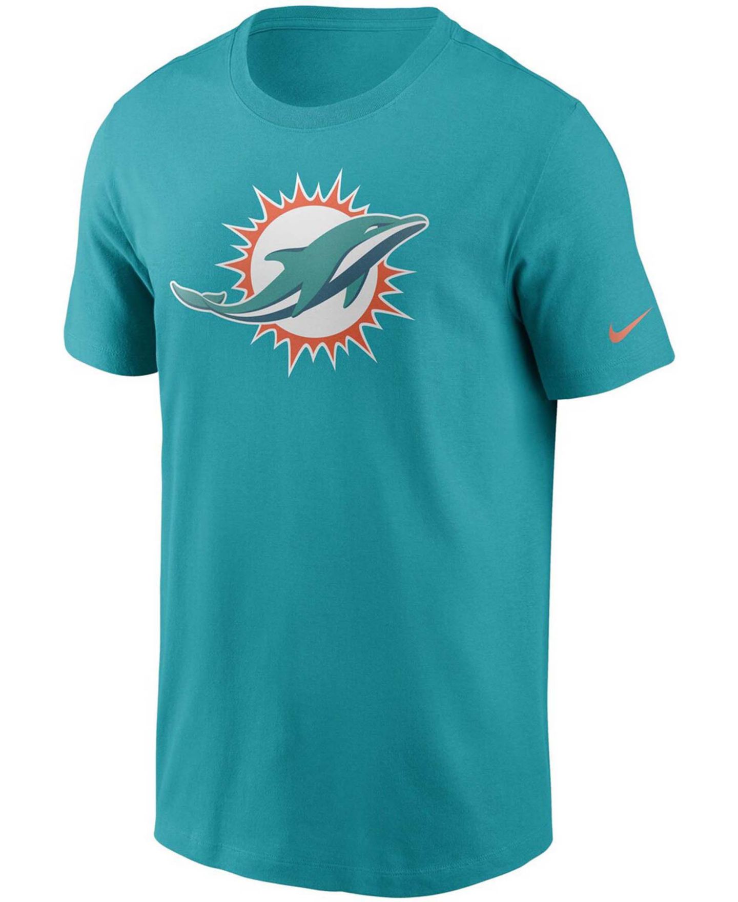 Мужская футболка Nike Aqua Miami Dolphins Primary Logo — фото 2