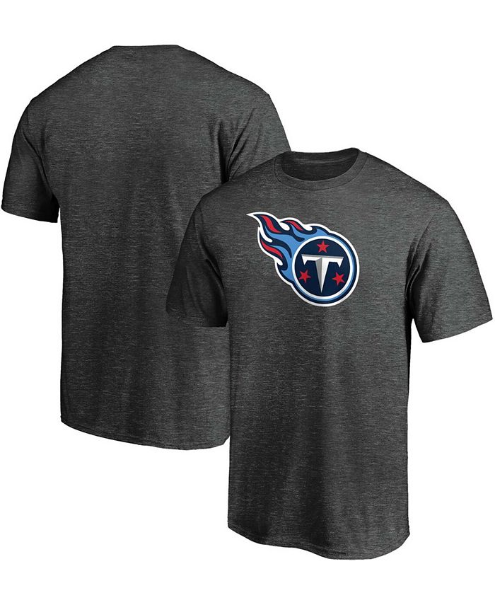 Fanatics Men's Gray Tennessee Titans Primary Logo T-shirt - Macy's