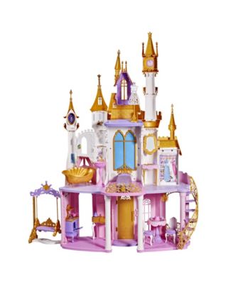 Disney Princess Ultimate Celebration Castle Set, 4" Tall Doll House