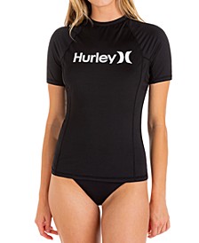 Juniors' One And Only Logo Rash Guard