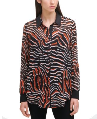 DKNY - Zebra Shirt