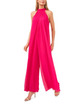 vince camuto pink jumpsuit