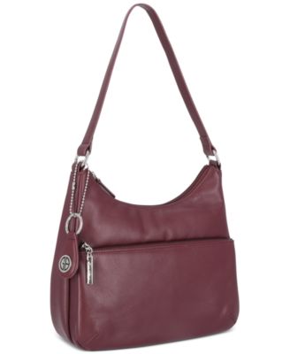 Nappa Leather Hobo Bag, Created for Macy's