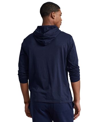Polo Ralph Lauren Logo-Embroidered Jersey Sweatshirt - Men - Navy Sweats - M