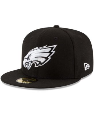 Philadelphia Eagles New Era B-Dub 59FIFTY Fitted Hat - Black