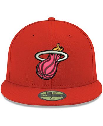 New Era - Miami Heat Official Team Color 59FIFTY Fitted Cap