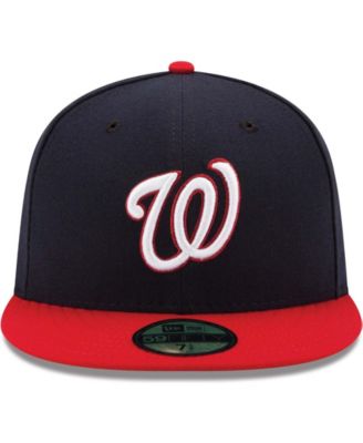 Men's Washington Nationals Alternate Authentic Collection On-Field 59FIFTY Fitted Hat