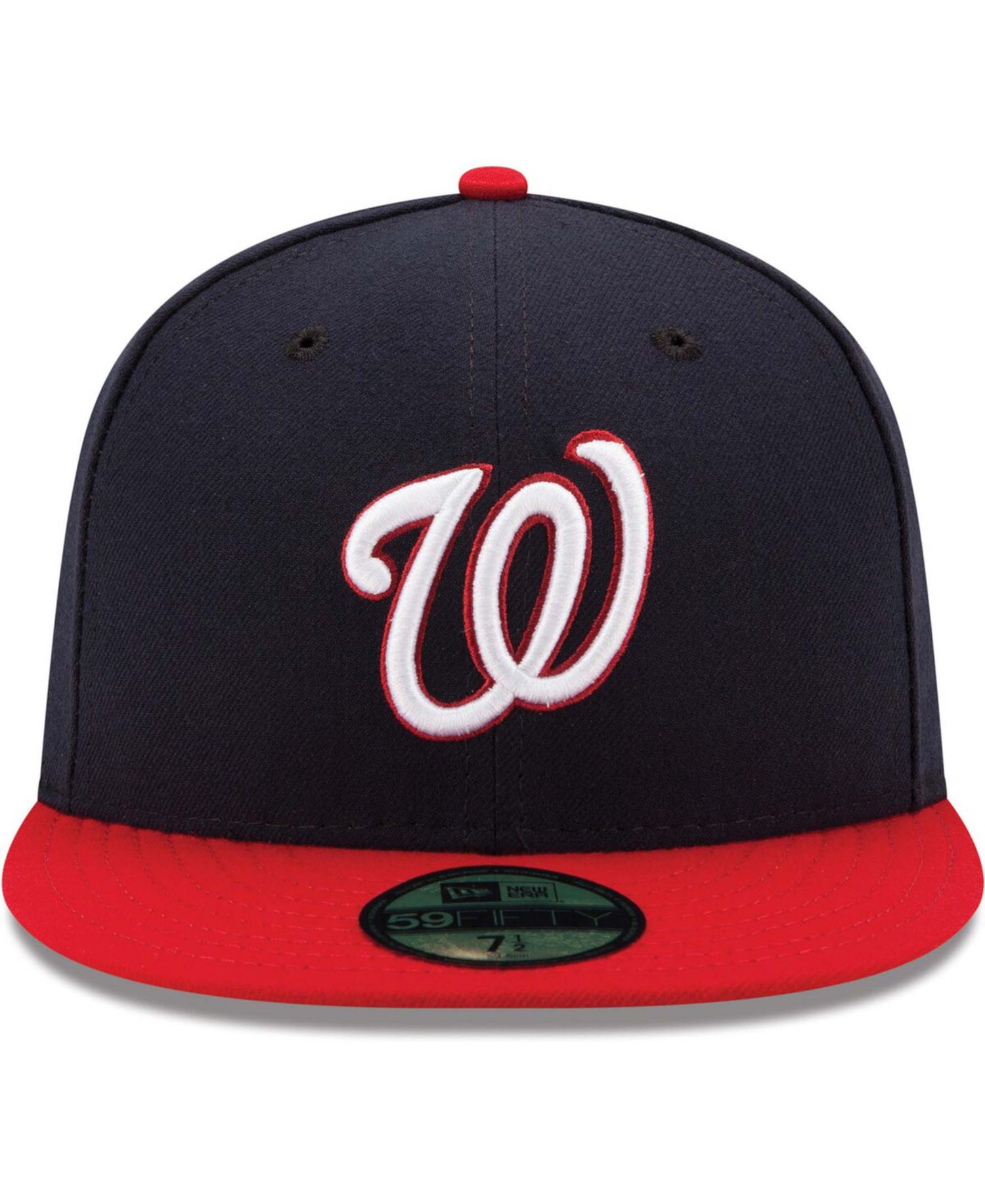 Men's Washington Nationals Alternate Authentic Collection On-Field 59FIFTY Fitted Hat