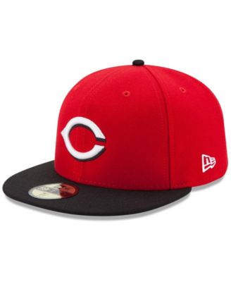 New Era Men's Black Cincinnati Reds Jersey 59FIFTY Fitted Hat - Macy's