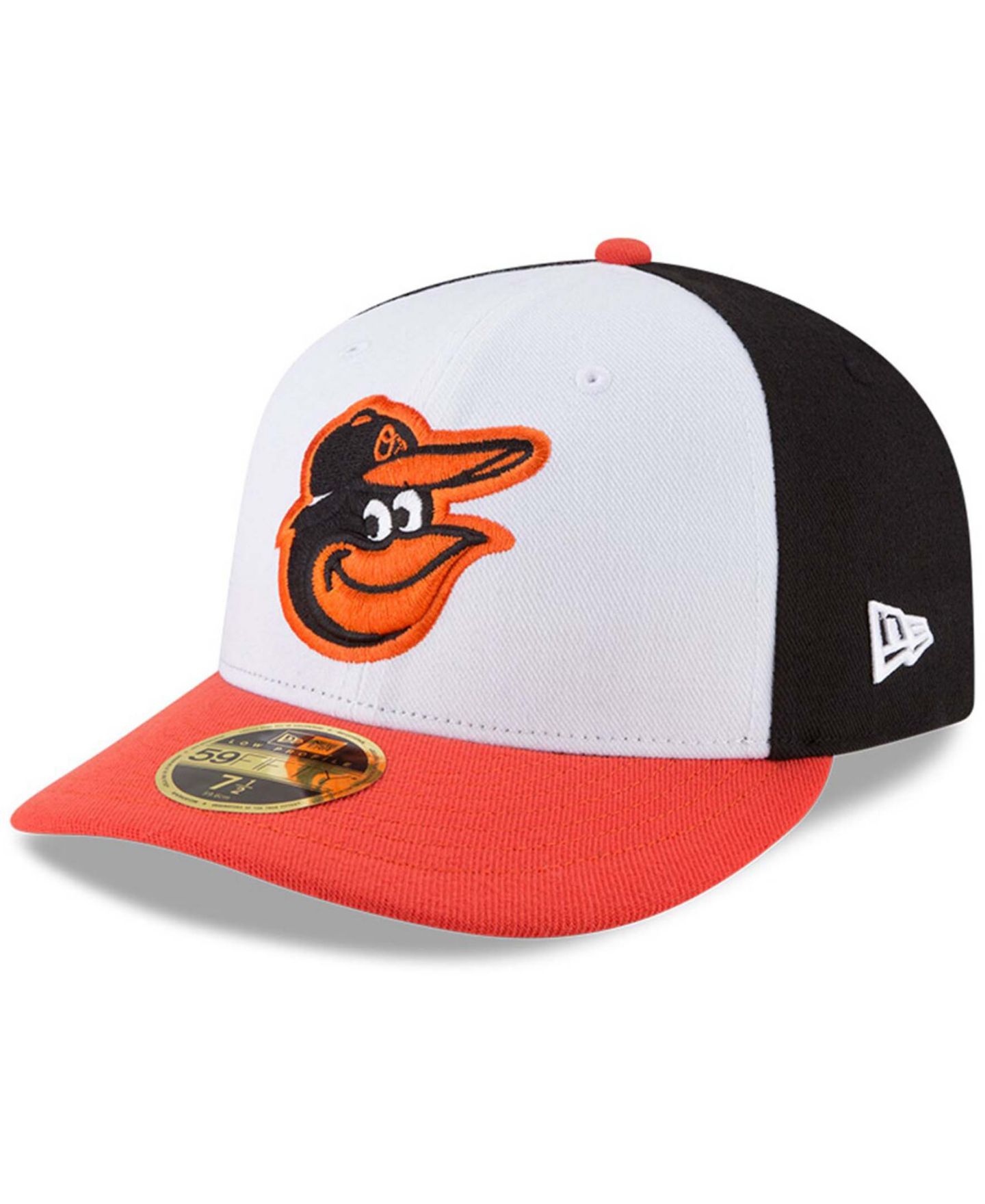 Мужская кепка New Era Baltimore Orioles Home Authentic Collection On-Field Low Profile 59FIFTY Fitted Hat — фото 1
