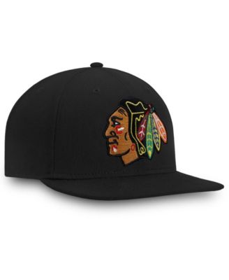 Men's Chicago Blackhawks Core Primary Logo Fitted Cap