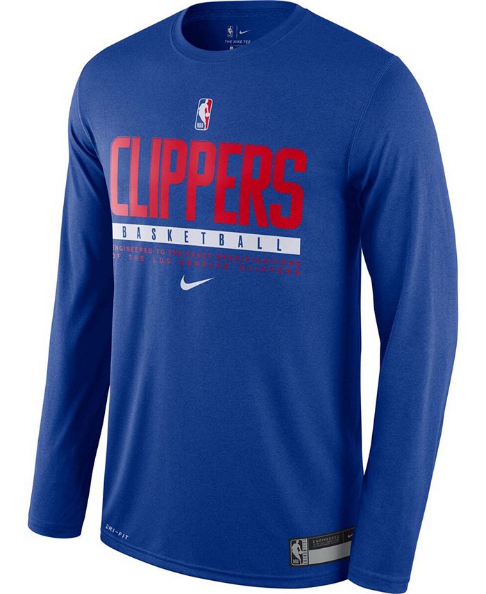 Nike Men's LA Clippers Essential Practice Legend Performance Long ...