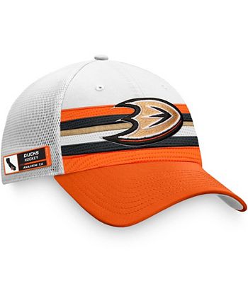 Men's Fanatics Branded Black/Orange Anaheim Ducks Authentic Pro