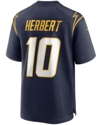 Men's Justin Herbert Los Angeles Chargers Alternate Game Jersey