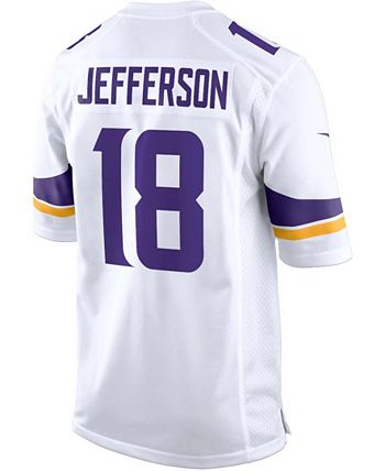 Nike Big Boys Justin Jefferson Purple Minnesota Vikings Classic Player Game  Jersey - Macy's