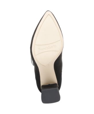 Women's Katherine Block Heel Pointed Toe Knee High Boots