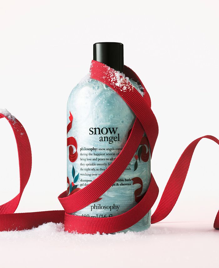 philosophy Snow Angel Shampoo, Shower Gel & Bubble Bath, 16oz. Macy's