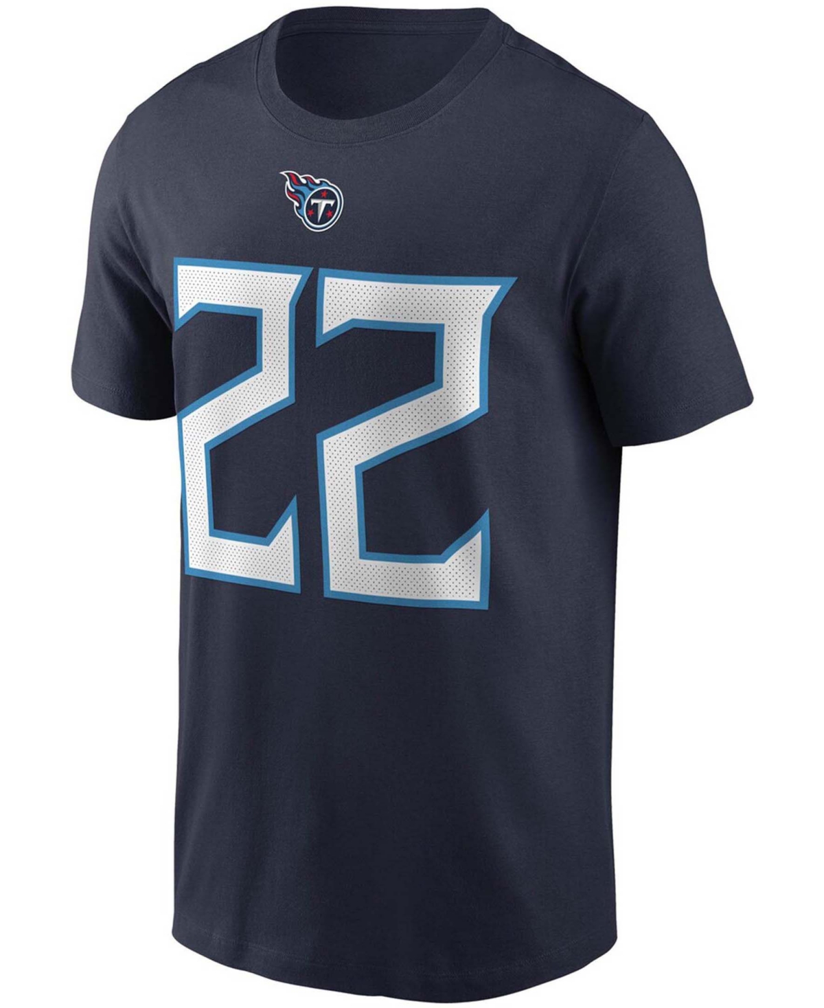Men's Derrick HenryTennessee Titans Name and Number T-shirt - Navy