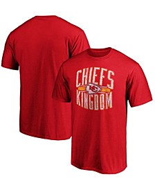 Men's Red Kansas City Chiefs Chiefs Kingdom Hometown T-shirt