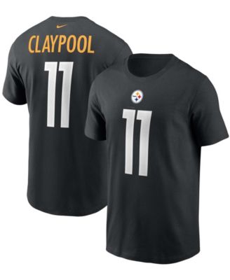 Officially Licensed NFL Men's Chase Claypool Black T-Shirt