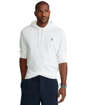 polo shirt under hoodie