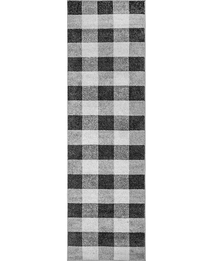 nuLoom Smoky BDSM26A 2' x 6' Runner Area Rug Macy's