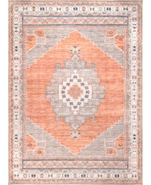 Nuloom Aurora Hjau02a Machine-washable 5' X 8' Area Rug In Rust