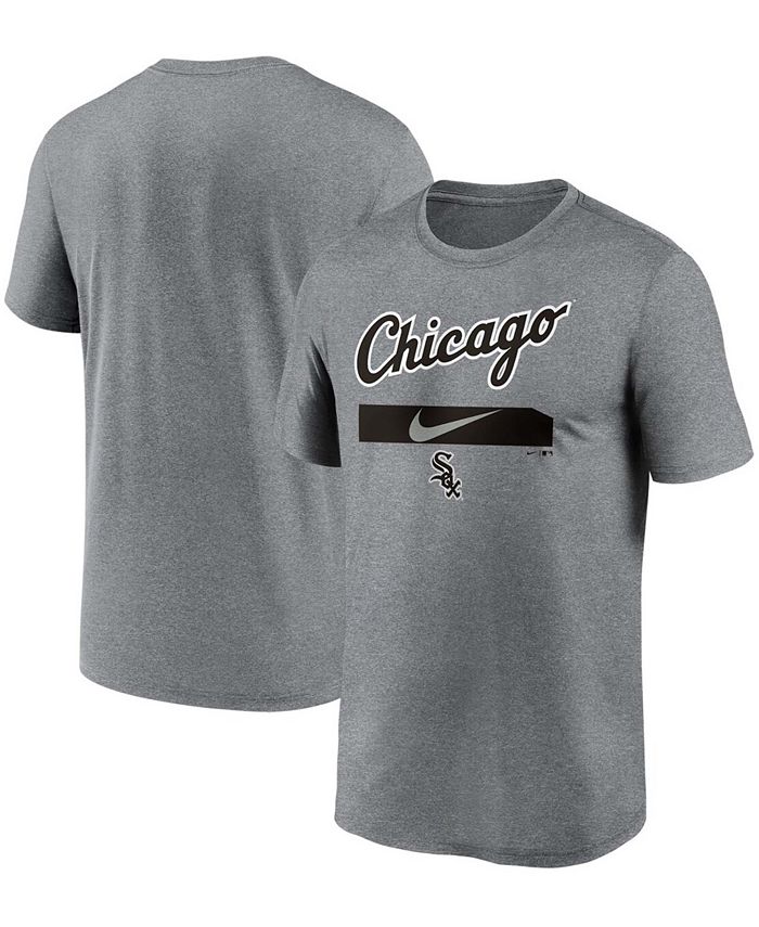 Nike Men's Big and Tall Gray Chicago White Sox City Legend Practice ...