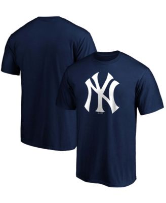 Men's Navy New York Yankees Official Logo T-shirt