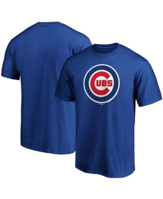 Men's Royal Chicago Cubs Official Logo T-shirt