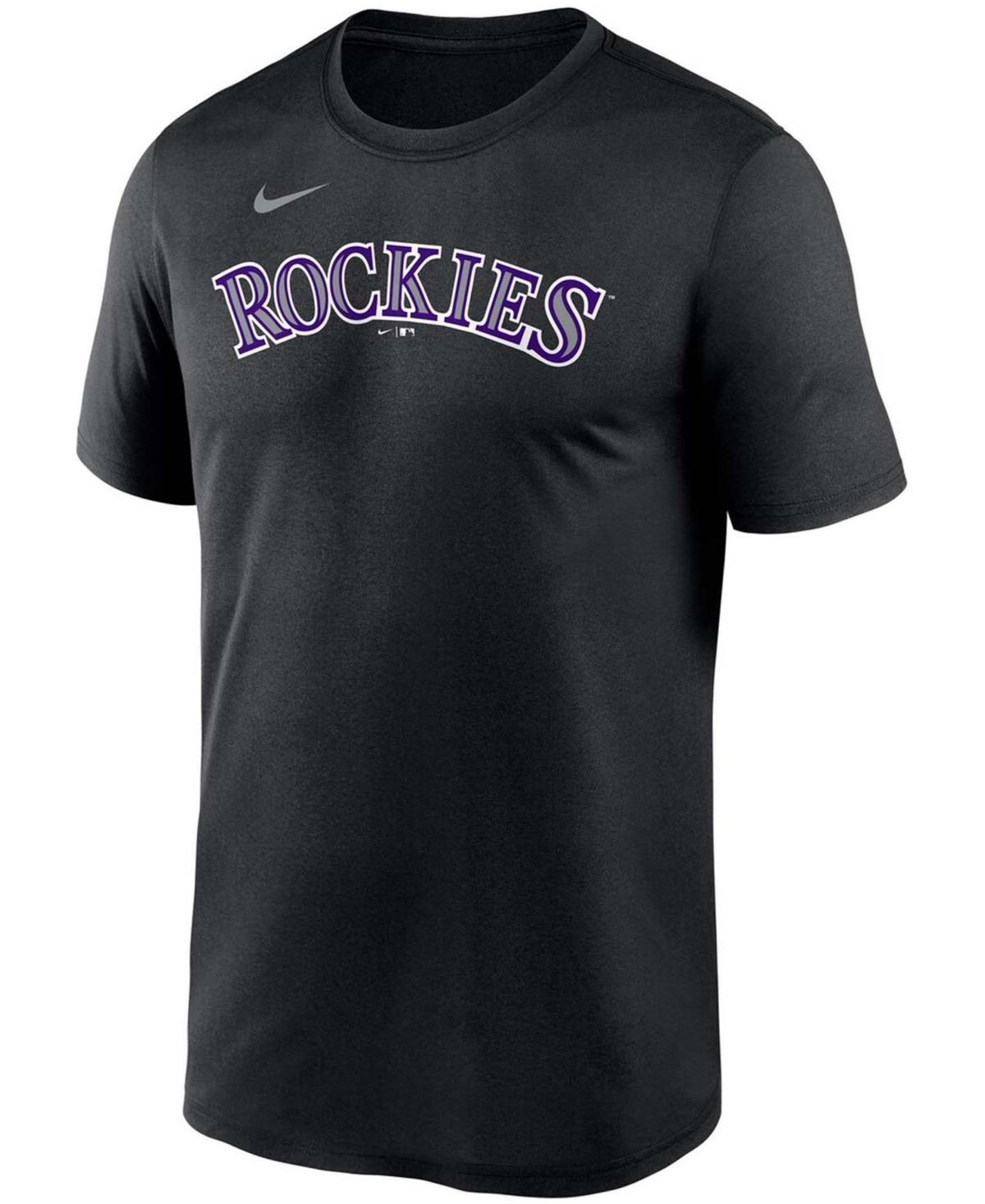 Men'sColorado Rockies Wordmark Legend T-shirt - Black