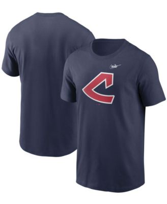 Cleveland Indians Nike Team Short Sleeve Shirt Youth Navy New L