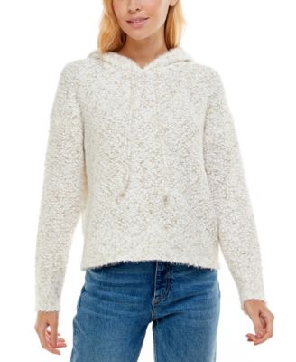 Ultra Flirt - Juniors' Space-Dyed Hoodie Sweater