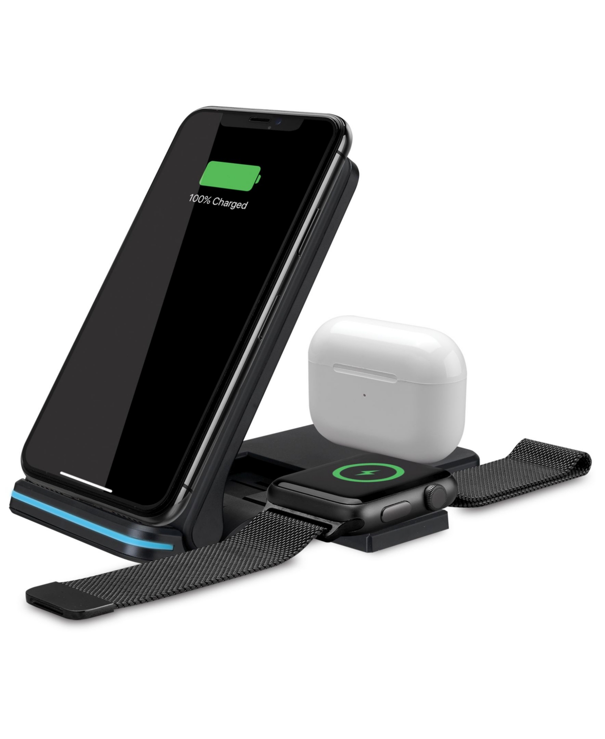 iLive 3-in-1 Wireless Charging Stand