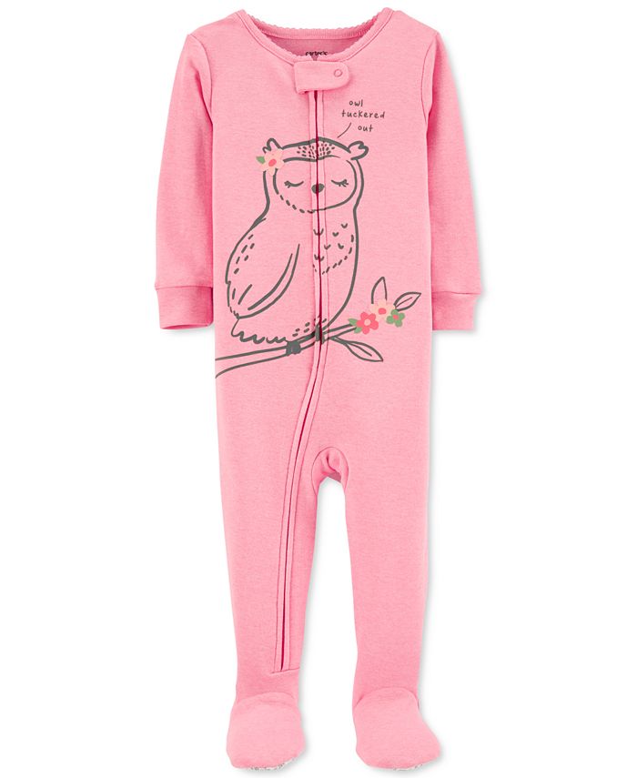 Girls discount owl pajamas