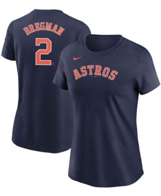 Lids Alex Bregman Houston Astros Nike Women's Name & Number T-Shirt - Navy