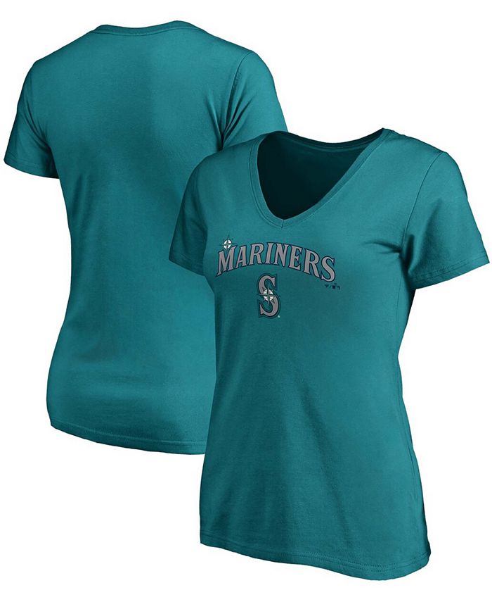 Men's Fanatics Branded Navy/Aqua Seattle Mariners Player Pack T-Shirt Combo Set