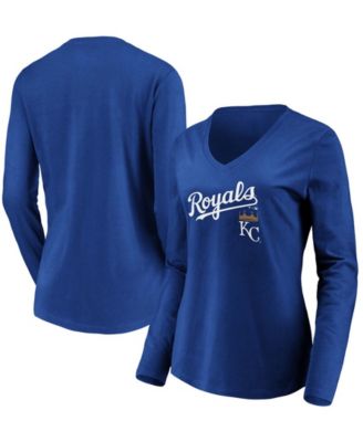 Los Angeles Dodgers Fanatics Branded Women's Team Lockup V-Neck T