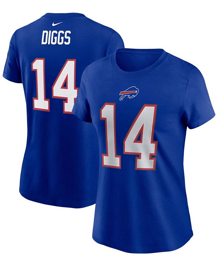 Nike Men's Stefon Diggs Royal Buffalo Bills Name and Number T-Shirt