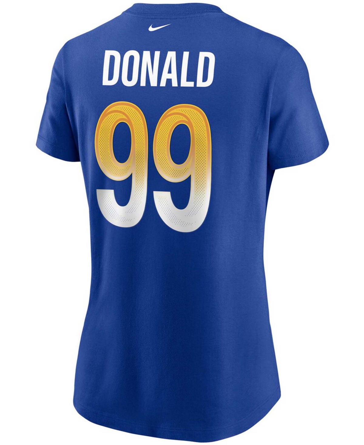 Women's Aaron DonaldLos Angeles Rams Name Number T-shirt - Royal