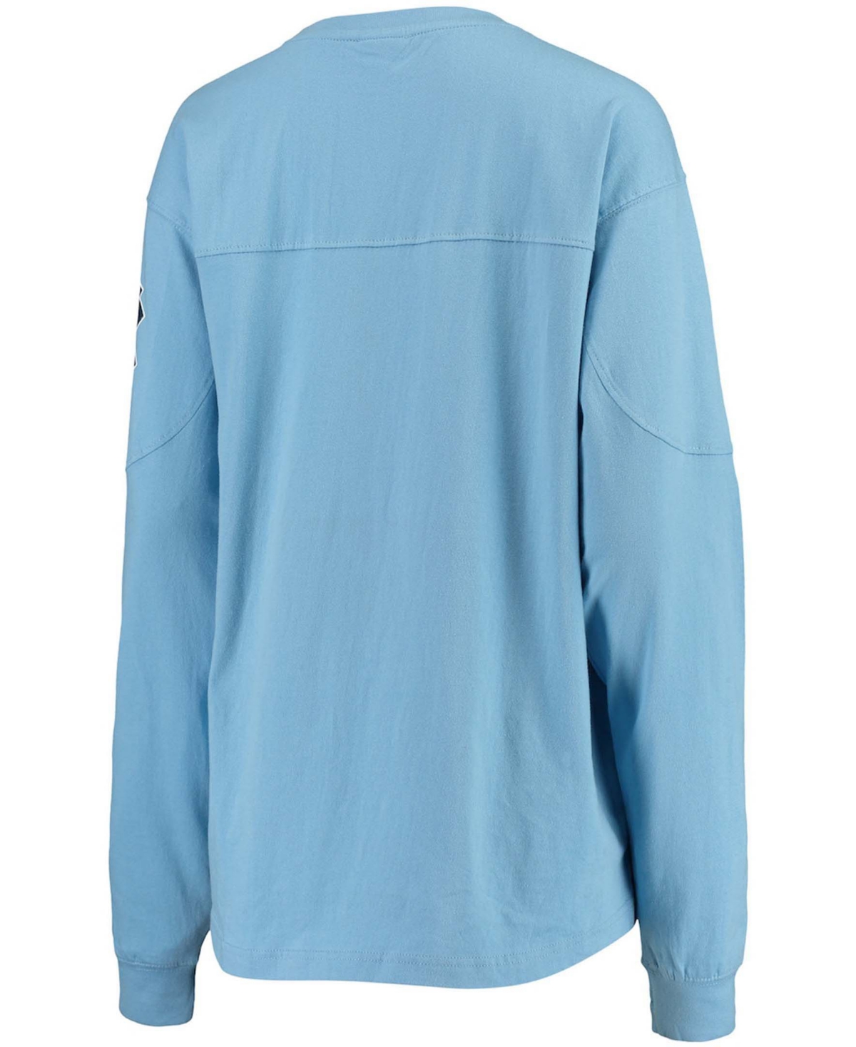 Women's CarolinaNorth Carolina Tar Heels Edith Long Sleeve T-shirt - Light Blue