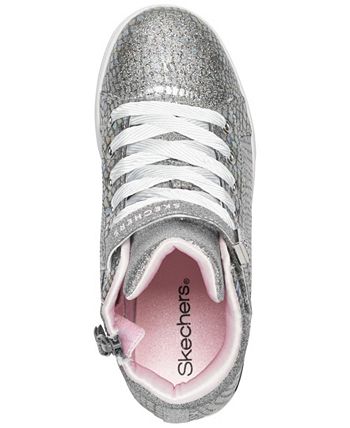 Skechers Little Girls Street - Shoutouts 2.0 Style Summits Stay-Put Closure  High Top Casual Sneakers from Finish Line - Macy's