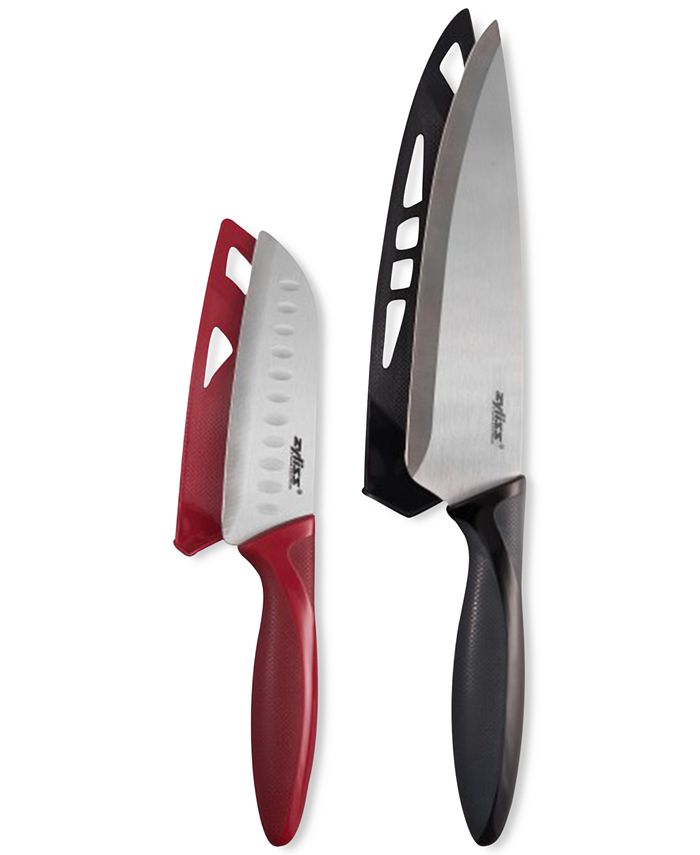 Zyliss 2Pc. Santoku Knives & Sheaths Set Macy's