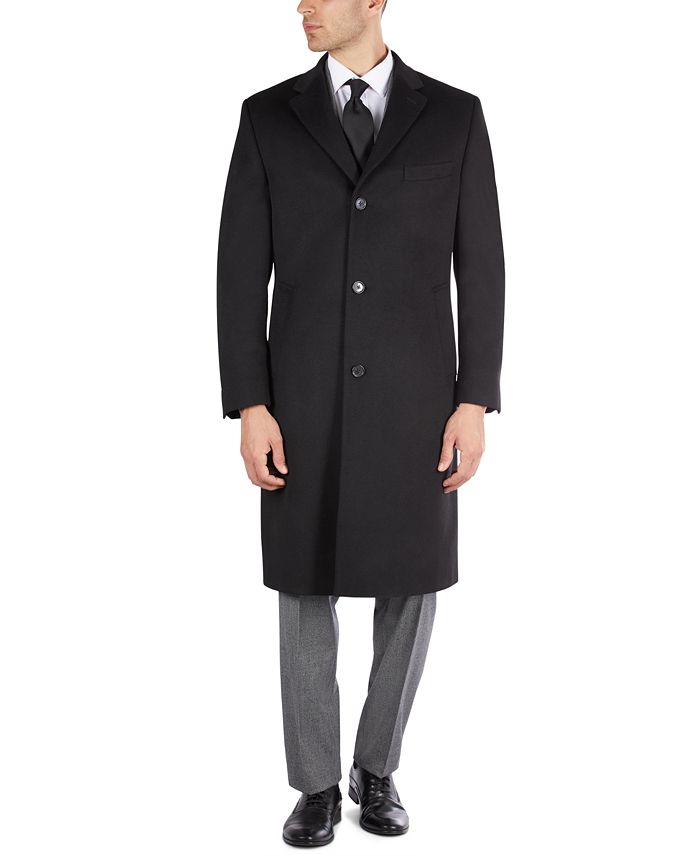 Lauren Ralph Lauren Men's Columbia Classic-Fit Overcoat & Reviews ...