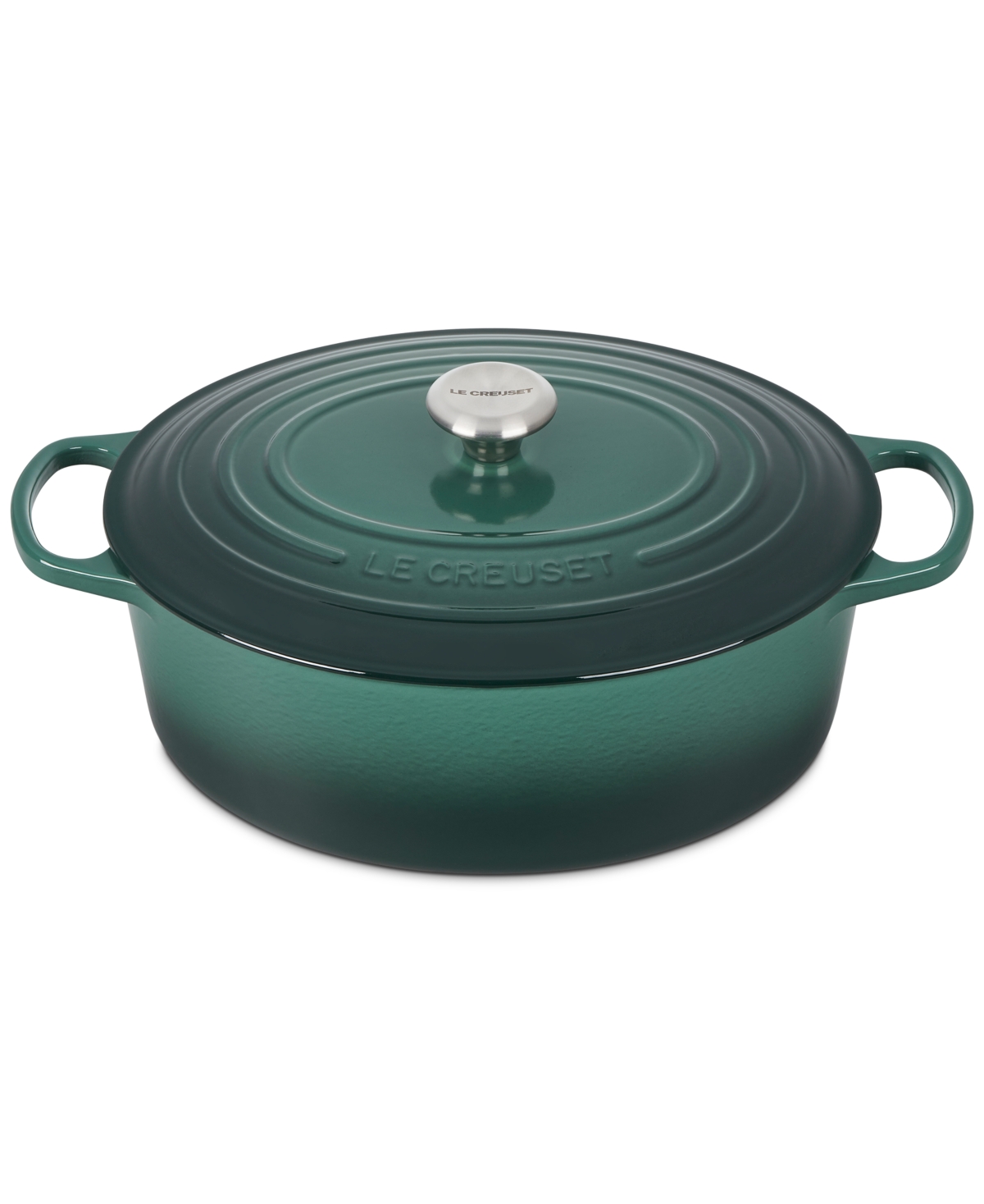 Le Creuset Signature Enameled Cast Iron 8-qt, Oval Dutch Oven In Artichaut