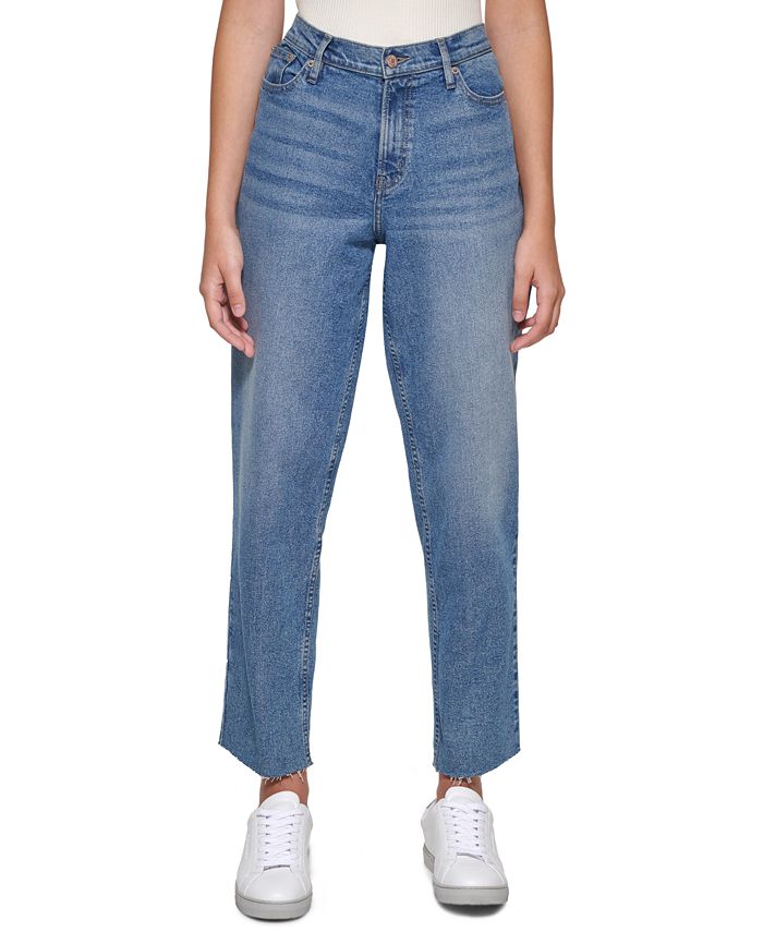 Calvin Klein Jeans Mid-Rise 90s-Fit Jeans & Reviews - Jeans - Juniors -  Macy's