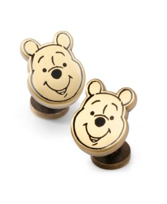 Men's Winnie The Pooh Face Cufflinks